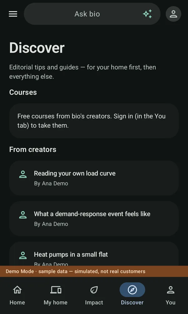 Discover: tips for your home and articles from creators