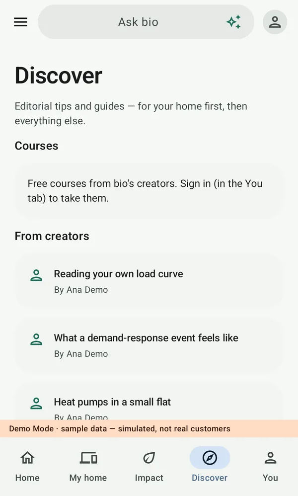 Discover: tips for your home and articles from creators
